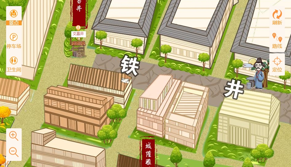 湾里智慧景区：手绘地图与语音导览的完美融合